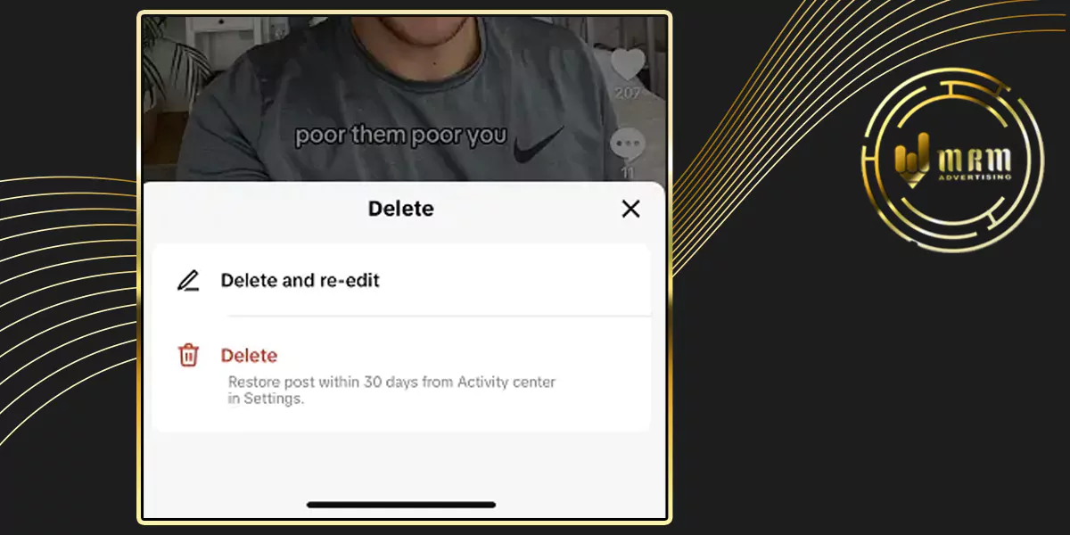 TikTok Adds Delete and Re-Edit Options for Uploaded Clips